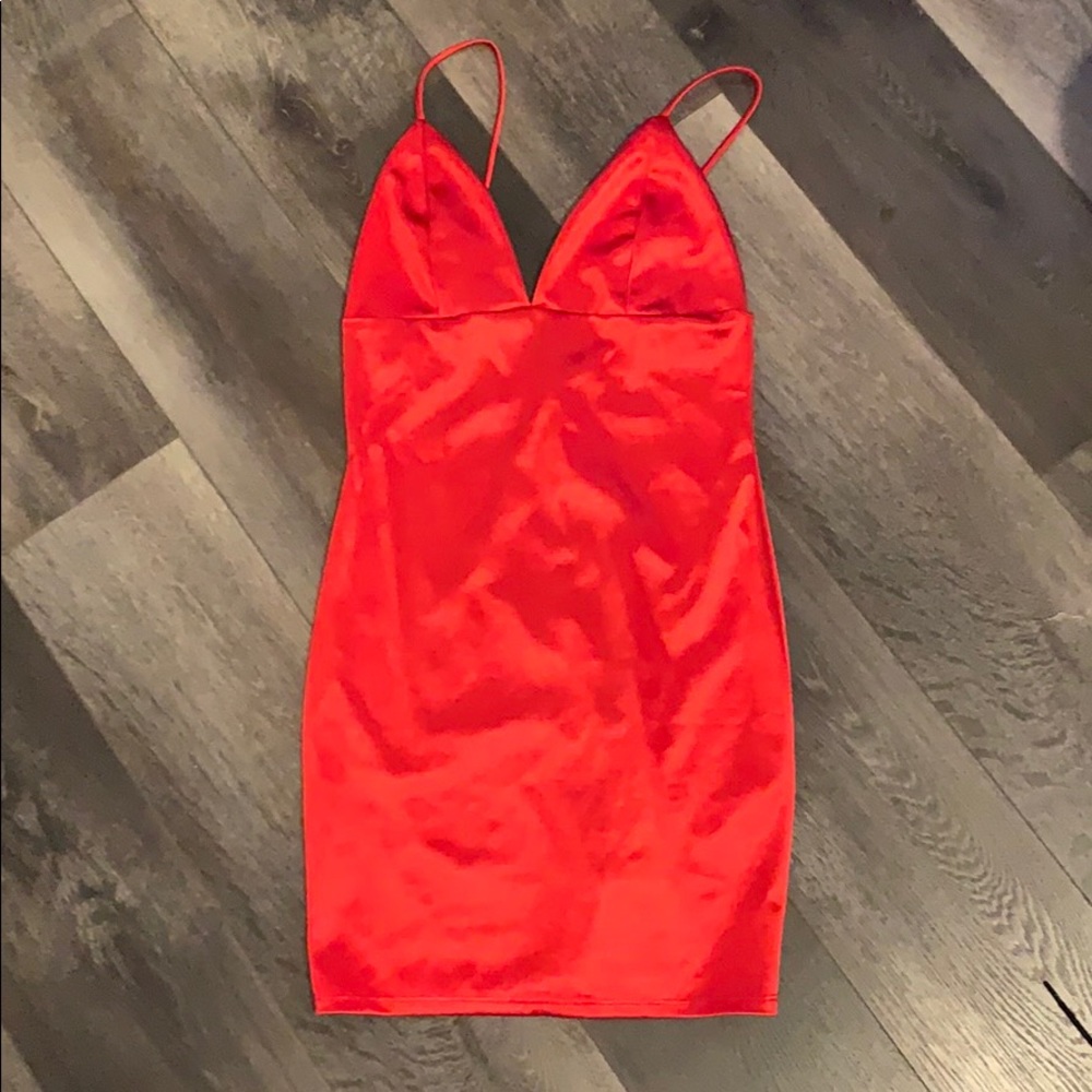 Red dress